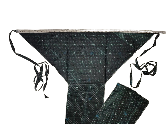 Set of 3 cotton langota dark green black and chocolaty Handcrafted Traditional Yoga Workout Sports Underwear Banaras