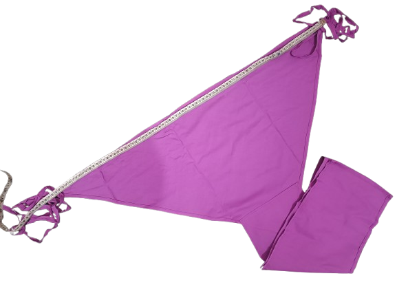 Pair of 2 cotton langota purple and black Handcrafted Traditional Yoga Workout Sports Designer Fashion Underwear Bananas
