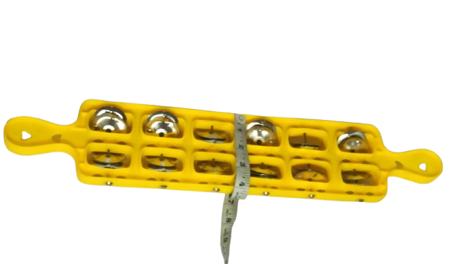 New 18" Fibre Khartal  Hand Musical Percussion Khartal Fiber Instruments Handcrafted Banaras